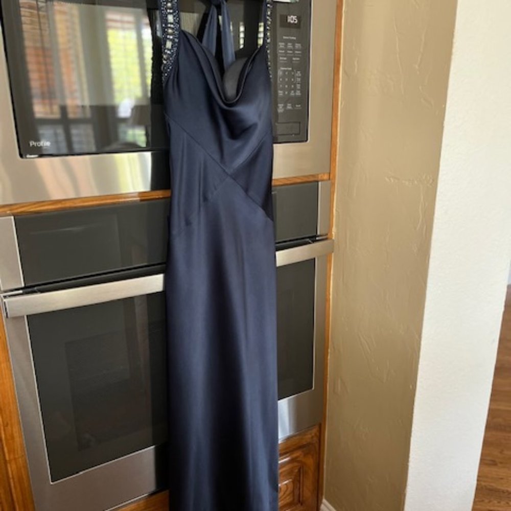 BCBG Evening Dress Sapphire Blue Size 2